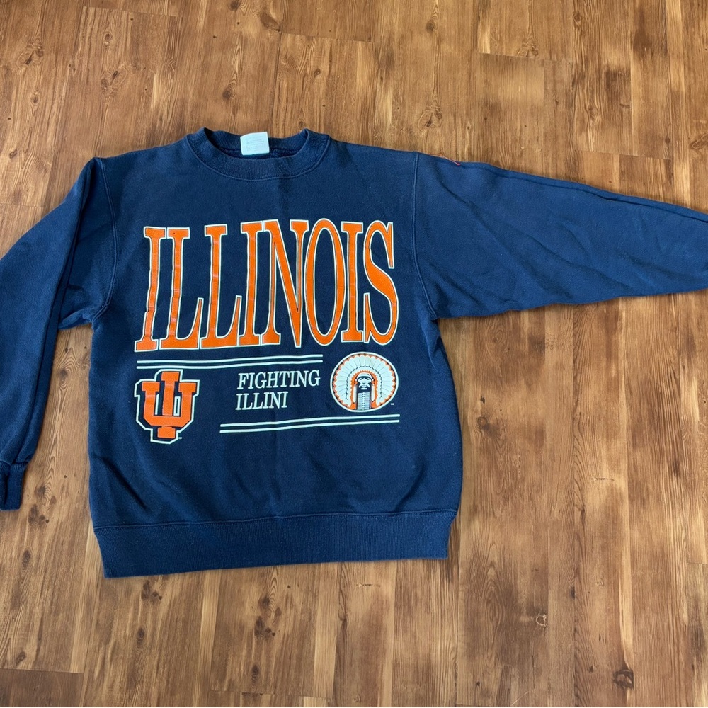 Vintage Illinois Fighting Illini Sweatshirt